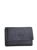 Porte-clefs Cuir Yves renard Bleu foulonne 2314