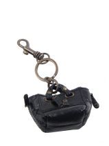 Sleutelhanger Leder Gerard darel Zwart sorrento 909-J464