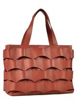 Sac Shopping La Pedrera Cuir Lupo Rouge la pedrera 840-28