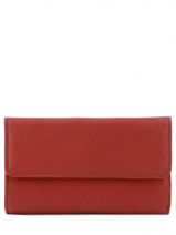 Portemonnee Leder Katana Rood marina 753080