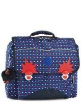 Boekentas 2 Compartimenten Kipling Blauw back to school 21092