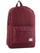 Sac � Dos 1 Compartiment Herschel Rouge classics 10001