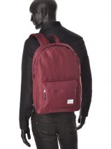 Rugzak 1 Compartiment Herschel Grijs classics 10001-vue-porte