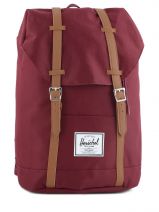 Sac  Dos Retreat 1 Compartiment + Pc 15'' Classics Herschel Rouge classics 10066