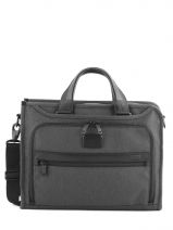 Porte-documents 1 Compartiment Tumi Gris alpha 2 business DH26110