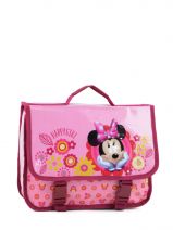 Cartable 1 Compartiment Minnie Rose happy girl 23416HAP