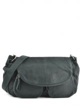 Cross Body Tas Lola Leder Vintage Leder Nat et nin Groen vintage LOLA