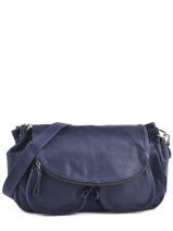 Cross Body Tas Lola Leder Vintage Leder Nat et nin Blauw vintage LOLA