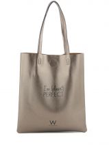 Sac Shopping Flat Bag Woomen Marron flat bag WFB001