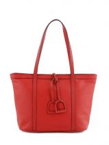 Sac Shopping Tradition Cuir Etrier Rouge tradition EHER008