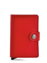 Kaarthouder Leder Secrid Roze glitter limited 193012
