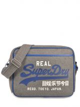 Cross Body Tas Superdry Grijs alumini U91LC005