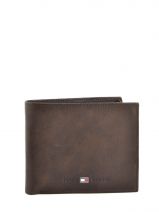 Portefeuille Cuir Tommy hilfiger Marron johnson AM00665