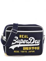 Sac Bandoulière Superdry Noir alumini U91LC005