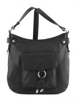 Sac Bandoulire Confort Cuir Hexagona Noir confort 465005