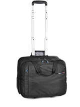 Pilot-case  Roulettes 2 Compartiments + Pc 17'' American tourister Noir at business 3 59A003