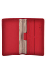 Porte-chéquier Cuir Hexagona Rouge confort 467245-vue-porte
