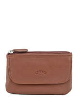 Porte-monnaie Cuir Katana Marron daisy 553120