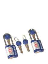 Hangslot Samsonite Blauw accessoires U23108