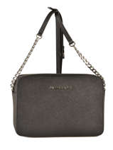 Cross Body Tas Jetset Leder Michael kors Zwart jetset S4STVC3L