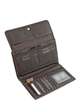 Porte-monnaie Cuir Katana Marron marina 753080-vue-porte
