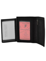 Portefeuille Soft Vintage Leder Lancaster Zwart soft vintage homme 120-13-vue-porte