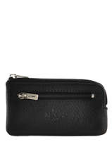 Portemonnee Leder Yves renard Zwart foulonne 2310