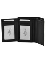 Portefeuille Cuir Yves renard Noir foulonne 23419-vue-porte