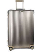 Harde Reiskoffer Topas Titanium Rimowa Zilver topas titanium 92377034