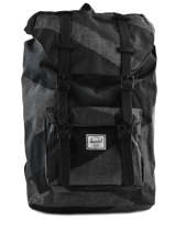 Rugzak 1 Compartiment + Pc 13'' Herschel Zwart classics 10020PBG