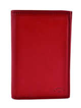 Portefeuille Cuir Katana Rouge marina 753017