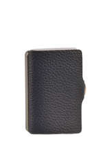 Porte-cartes Cuir I clip Bleu pilot ICLIP-P