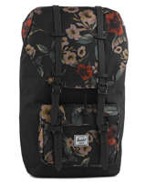 Rugzak Little America 1 Compartiment + Pc 15'' Herschel Zwart classics 10014
