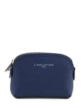 Portemonnee Leder Lancaster Blauw intemporelle 25