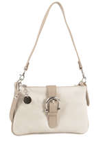 Minitasje Caviar Leder Milano Beige caviar 127