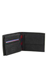 Portefeuille Cuir Cuir Tommy hilfiger Noir johnson AM00660-vue-porte