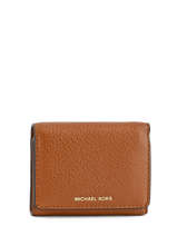 Porte-monnaie Cuir Michael kors Marron bedford S6GL3F1L