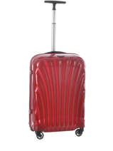 Valise Cabine Rigide Samsonite Rouge cosmolite V22302