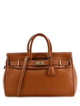 Sac Porté Main Romy Cuir Mac douglas Marron romy PYLASR