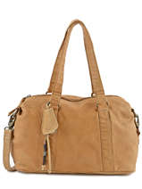 Sac Shopping Vegetal Cuir Legend Marron vegetal ROMA