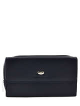 Porte-monnaie Cuir Hexagona Bleu granulad 467433