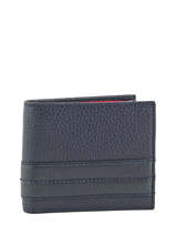 Portefeuille Cuir Eden park Bleu midland EPMS372
