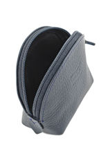 Portemonnee Caviar Leder Crinkles Blauw caviar 14026-vue-porte