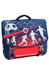 Cartable 2 Compartiments Federat. france football Multicolore france 163F203S