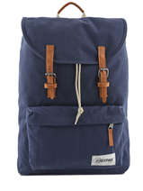 Sac  Dos Pc 15'' Eastpak Bleu authentic opgrade K77B - LONDON