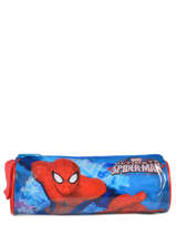 Trousse 1 Compartiment Spiderman Rouge basic AST2246