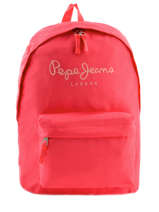 Sac  Dos 1 Compartiment Pepe jeans Orange plain color 63423