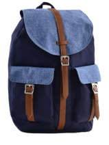 Rugzak 1 Compartiment + Pc 15'' Herschel Blauw classics 10233