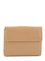 Portefeuille Original N Cuir Nathan baume Beige original n 416N