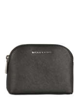 Trousse Cuir Michael kors Noir cindy T5SCPM2L